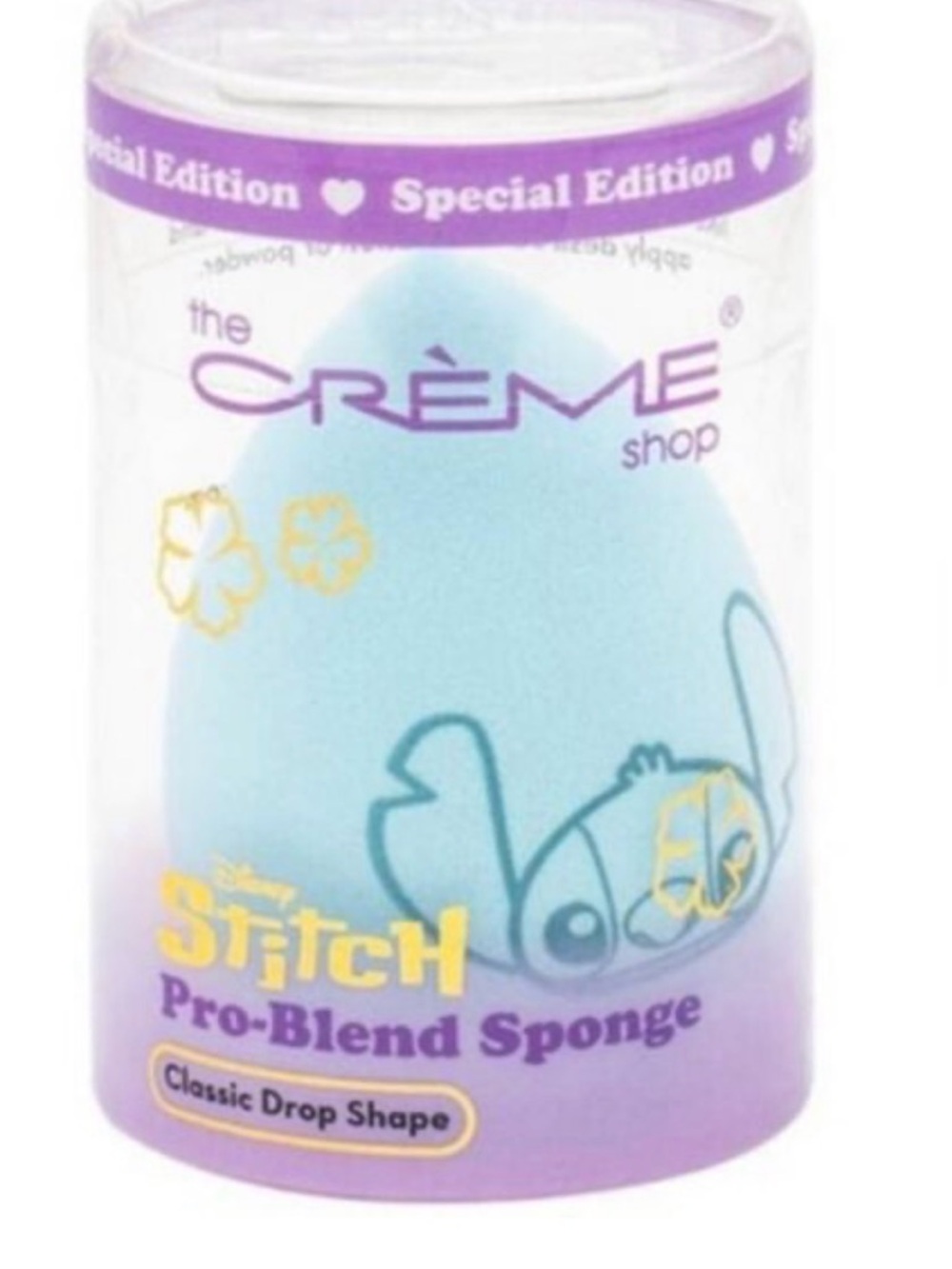 The Crème Shop Stitch Blue Pro-Blend Makeup Sponge